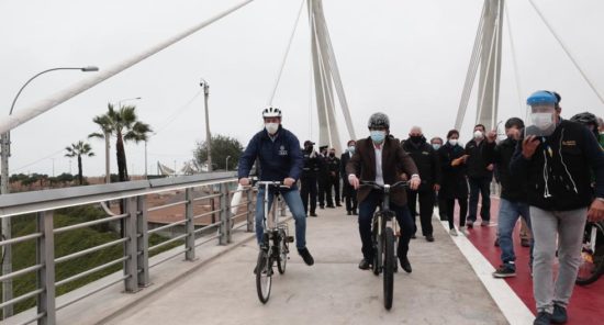Turismo: Inauguran Puente de la Amistad que une Miraflores y San Isidro