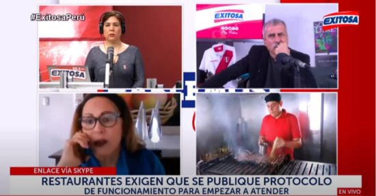 AHORA Perú Pide al Presidente Vizcarra Autorice a Restaurantes Atención en Salón (Exitosa TV)