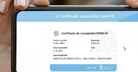 Argentina Prepara su Propio Pasaporte Sanitario