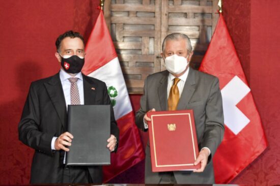 Perú y Suiza Acuerdan Ampliar sus Relaciones Aerocomerciales