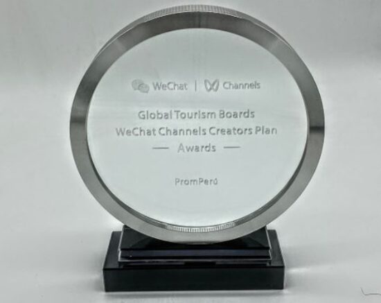 Promperú Recibe Premio de WeChat por sus Acciones de Promoción en China