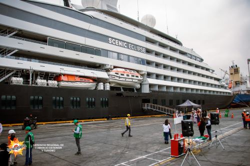 Arequipa Festeja Arribo de Primer Crucero Internacional Después de 3 años