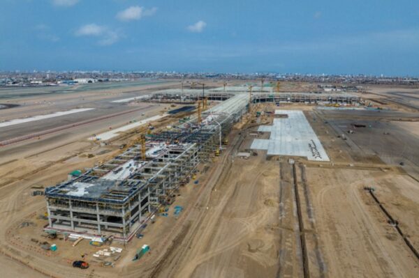 Construcción del Nuevo Terminal de Pasajeros del Jorge Chávez Supera el 50%