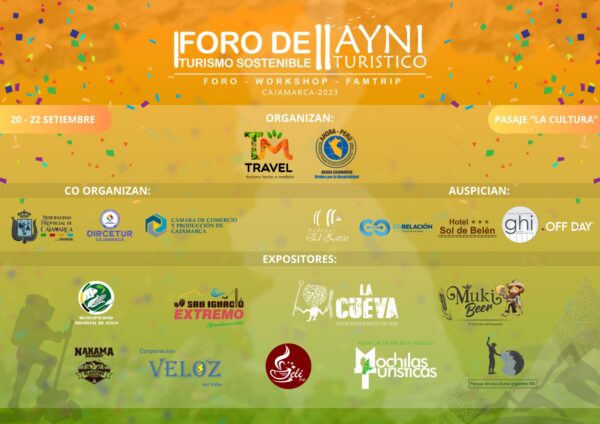 AHORA Cajamarca Organiza I Foro de Turismo Sostenible