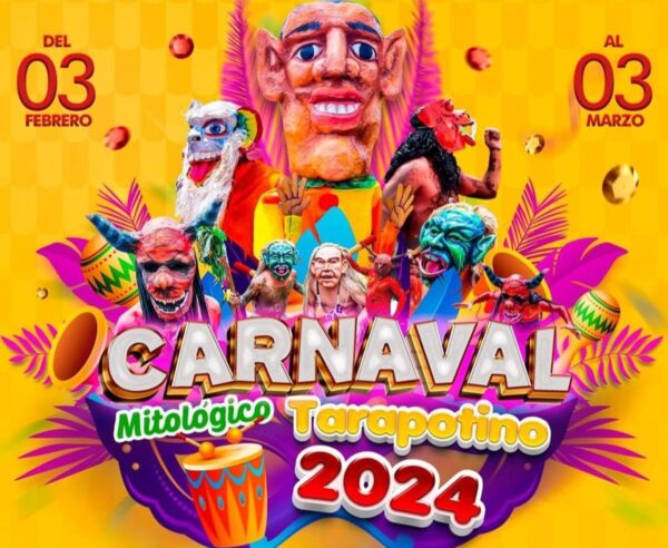 Tarapoto Celebra el «Carnaval Mitológico 2024»