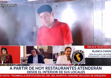 Blanca Chávez: Un 40% de Restaurantes Abrirán Esta Semana (Exitosa)