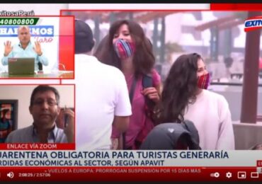 Cuarentena Obligatoria para Viajeros Debe ser de 5 días y no de 14 Considera APAVIT