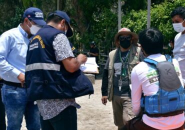 Operativo de Fiscalización a Operadores de Canotaje de Lunahuaná