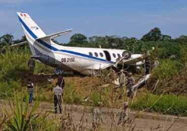Un Muerto y 15 Heridos Dejó Despiste de Avioneta en Loreto
