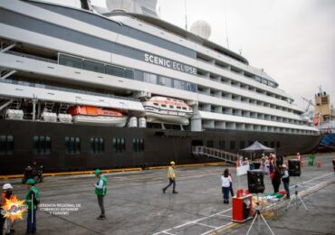 Arequipa Festeja Arribo de Primer Crucero Internacional Después de 3 años