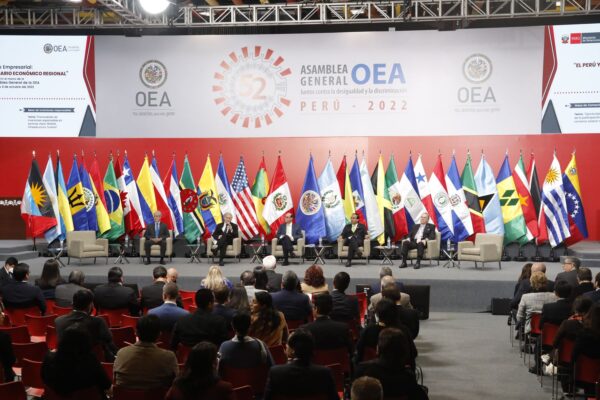 Ministro Sánchez: 52° Asamblea General de la OEA Posiciona al Perú como Sede de Eventos Internacionales de Alto Nivel 