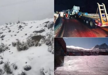 Vehículos se Encuentran Varados en Ticlio tras Nevada
