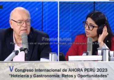 Entrevista RPP V Congreso Internacional «Hotelería y Gastronomía: Retos y Oportunidades