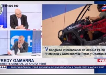 V Congreso Internacional de AHORA Perú (Entrevista con Exitosa)