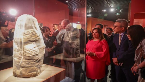 Presidenta Dina Boluarte Inauguró en China Exposición «Los Incas y su Tawantinsuyu»