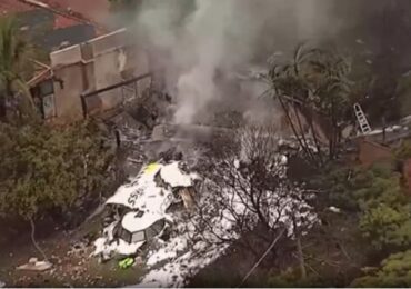 Mueren las 61 Personas en Avión que se Estrelló en Sao Paulo