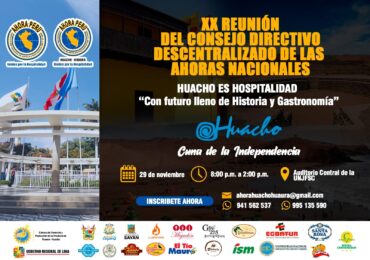 XX Congreso de Ahora Perú en Huacho en Todo lo Alto