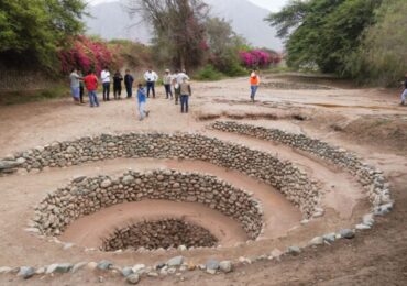 Acueductos de Cantalloc Afectados por Huaico