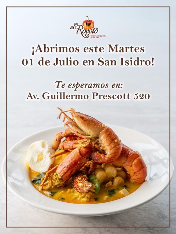 Restaurante El Rocoto Abrió Nuevo Local en San Isidro