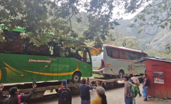 Machu Picchu: Arriban Primeros Buses que Operarán en Ruta Turística Hiram Bingham