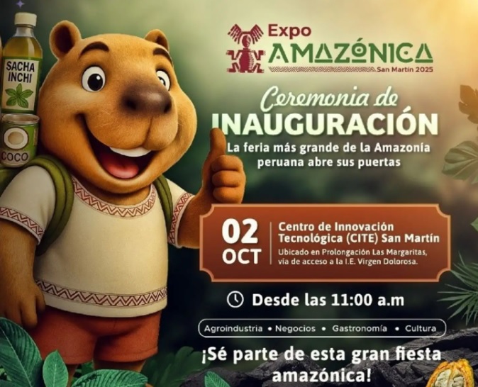 Feria ExpoAmazónica 2025 en Tarapoto