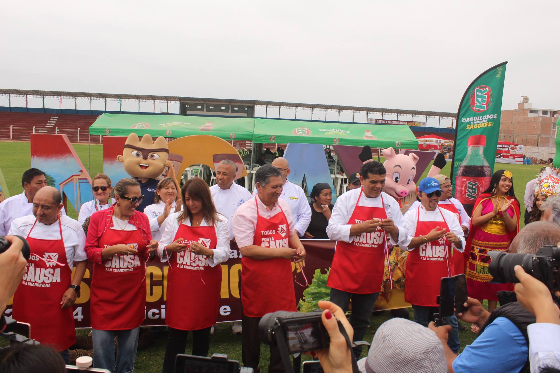 AHORA Huaral y AHORA Callao Participaron en Feria Gastronómica en Chancay