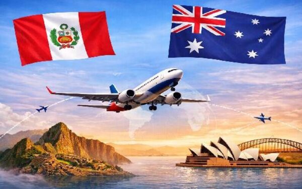 Perú y Australia Suscriben Acuerdo de Cielos Abiertos