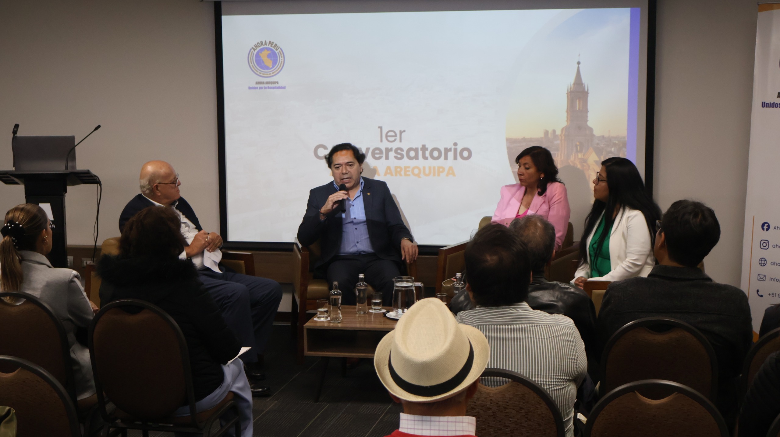 AHORA Arequipa realiza conversatorio sobre turismo en la región