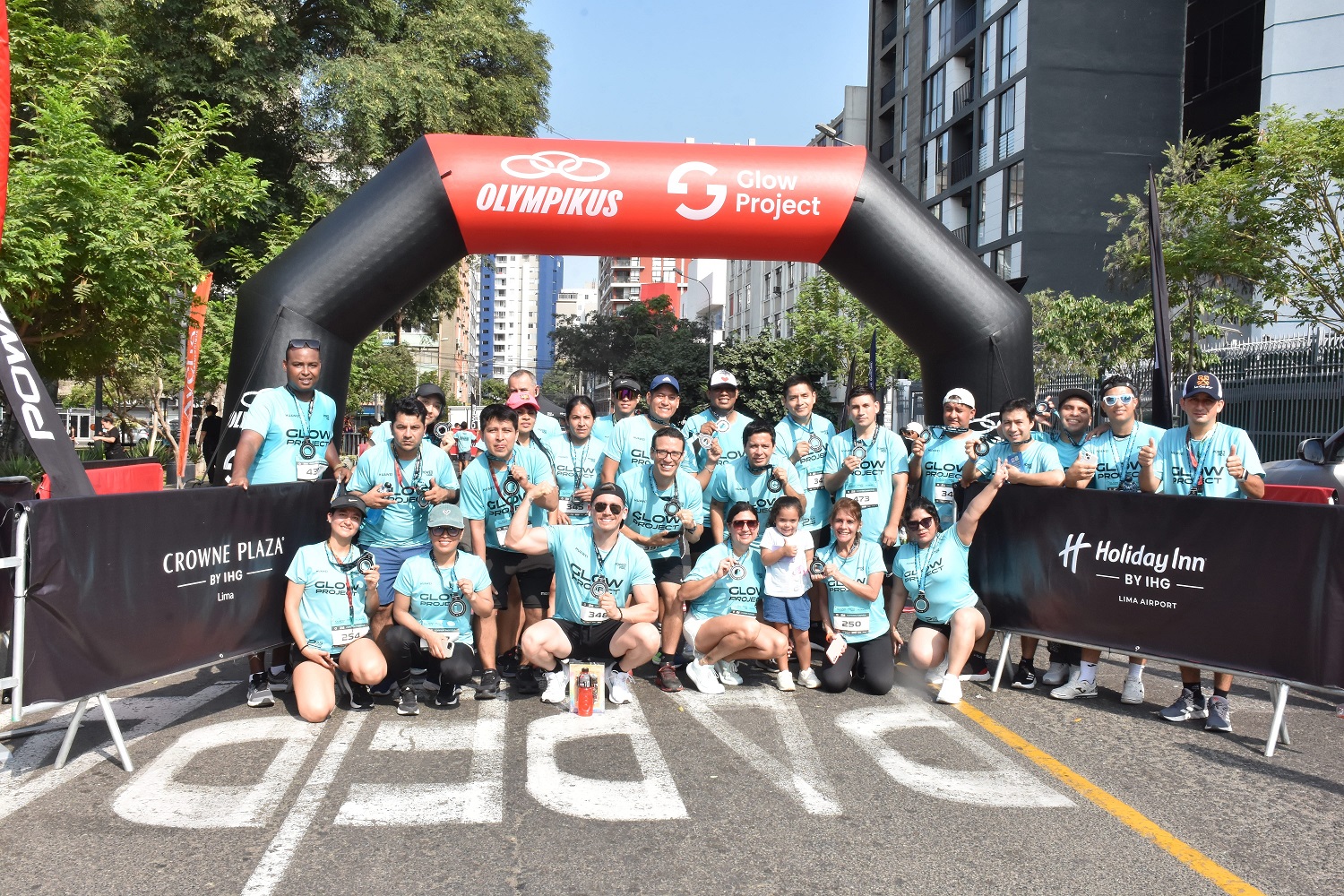 Crowne Plaza Lima y Holiday Inn Lima Airport auspician y participan en el Glow Project Forward 2026 – 5K