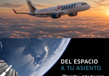 JetSMART se convierte en la primera  aerolínea low cost de Sudamérica en ofrecer Starlink