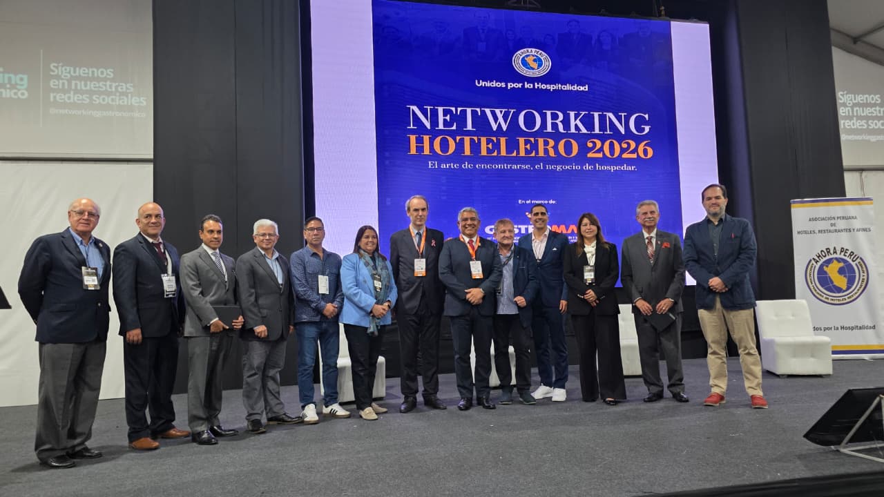 AHORA PERÚ realizó con éxito el Networking Hotelero 2026 donde se resaltó la tecnología y la Inteligencia Artificial