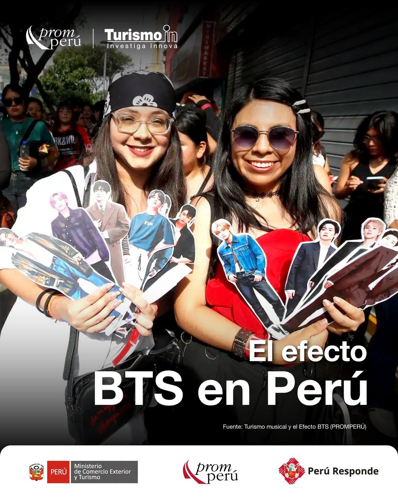 PROMPERÚ: efecto BTS pone al turismo en primera fila