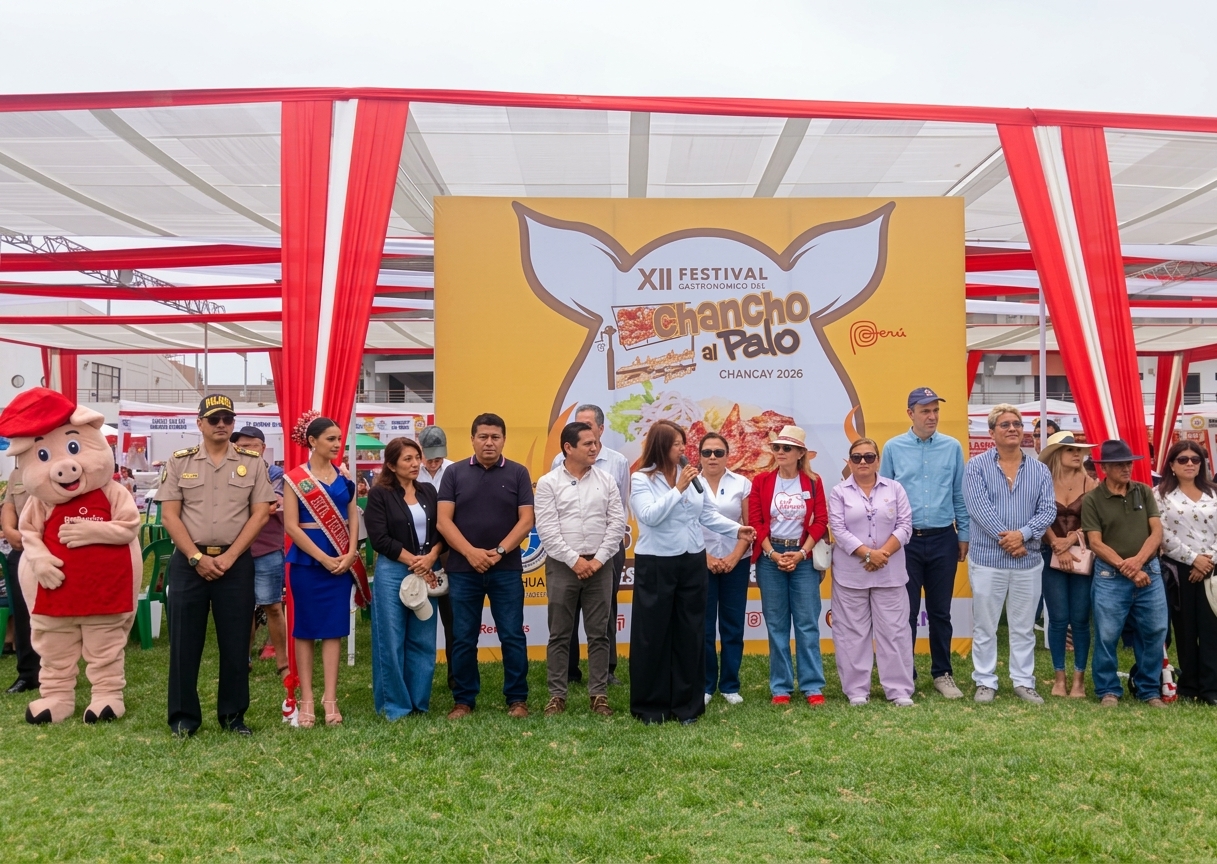 AHORA Huaral organizó exitoso XII Festival del Chancho 2026 en Chancay que convocó a más de 30 mil asistentes